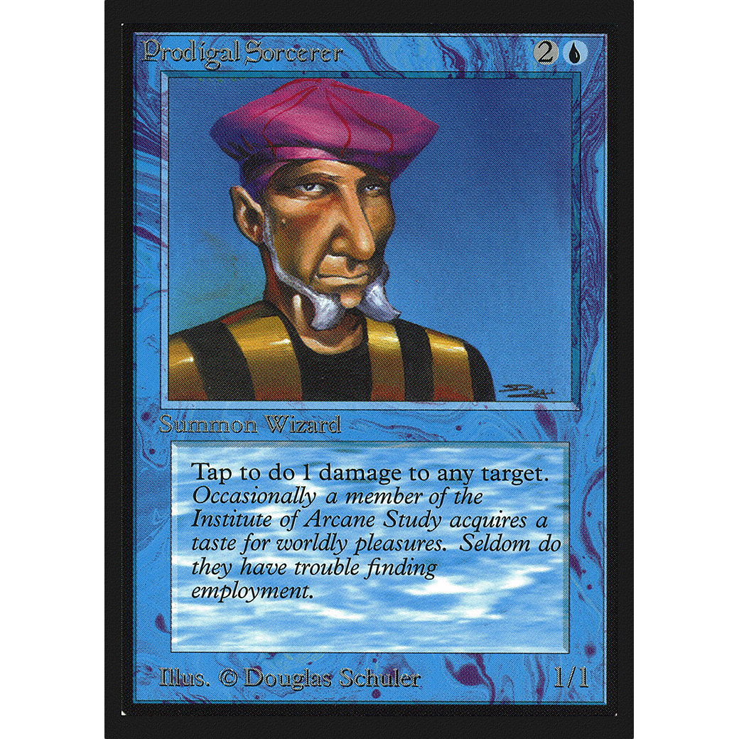 MTG Singles - Prodigal Sorcerer - International Edition - Regular