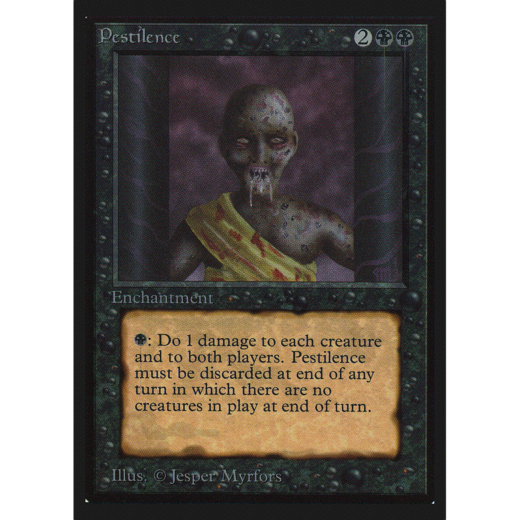 MTG Singles - Pestilence - International Edition - Regular