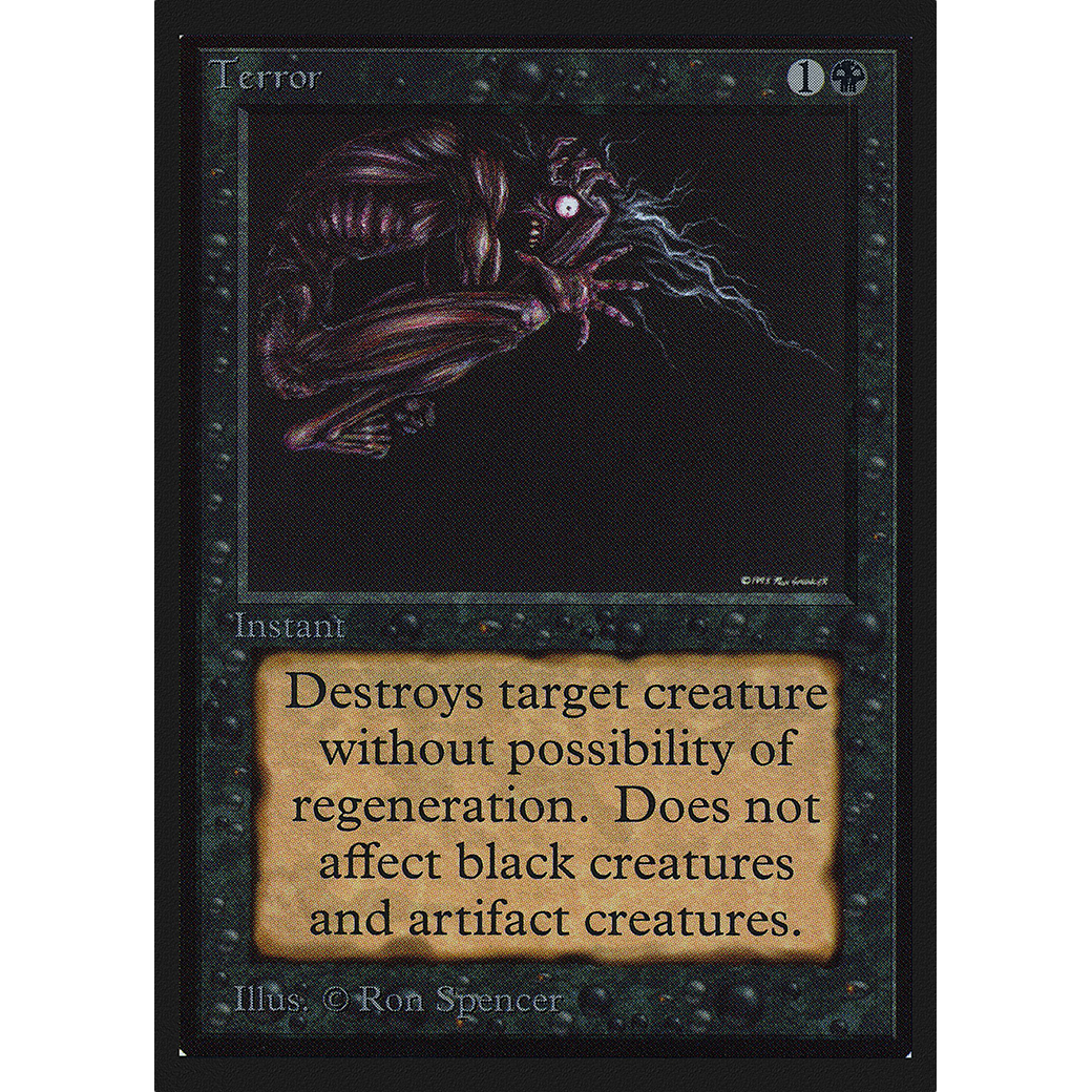 MTG Singles - Terror - International Edition - Regular