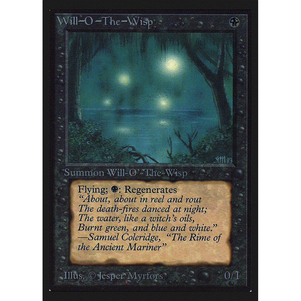 MTG Singles - Will-o-the-Wisp - International Edition - Regular