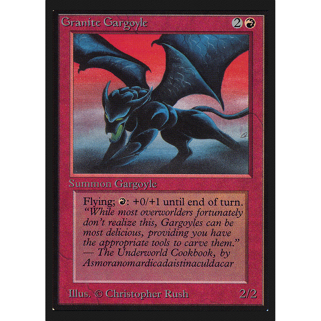 MTG Singles - Granite Gargoyle - International Edition - Regular