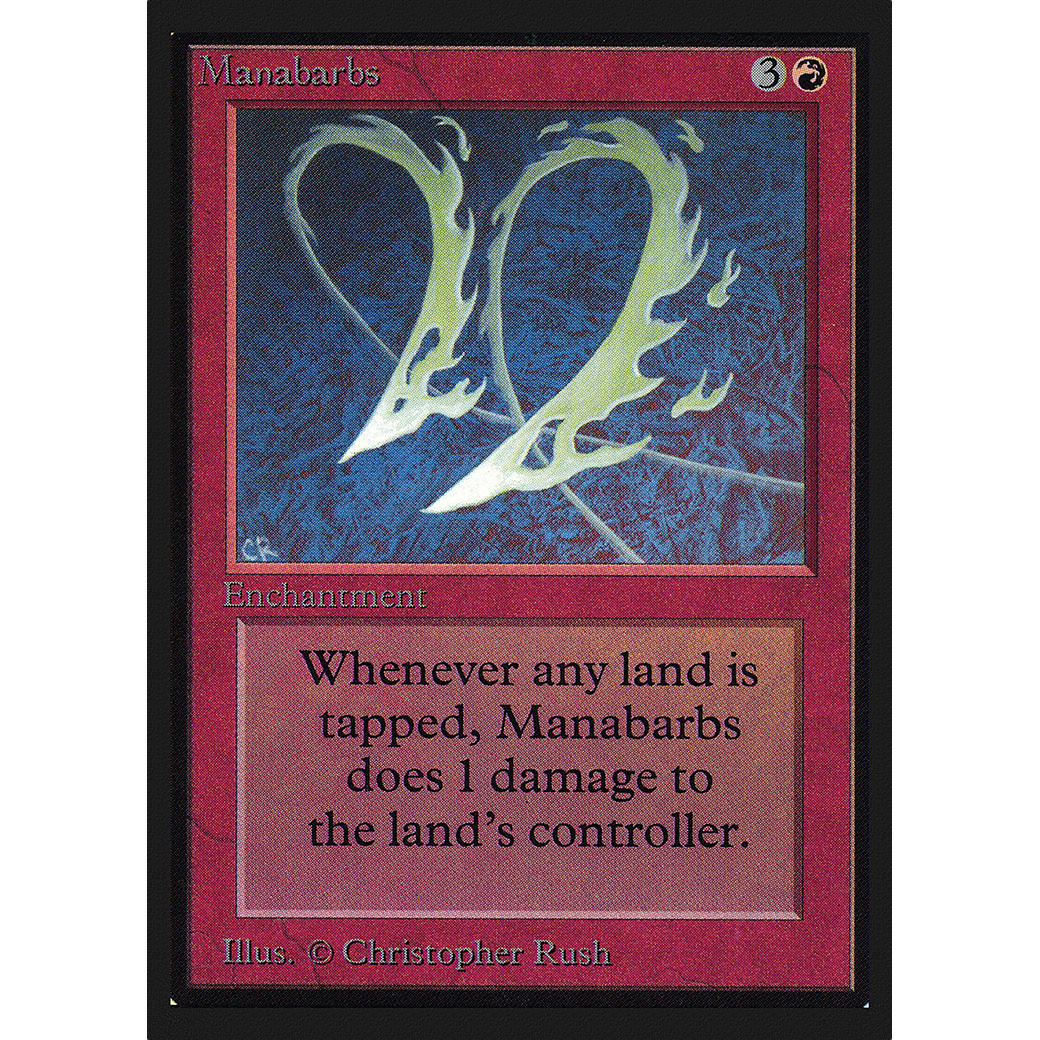 MTG Singles - Manabarbs - International Edition - Regular