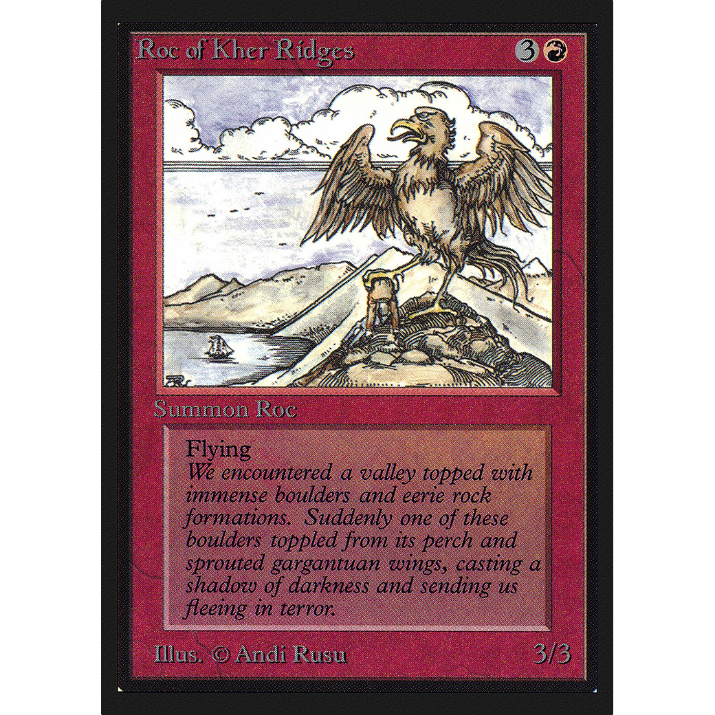 MTG Singles - Roc of Kher Ridges - International Edition - Regular