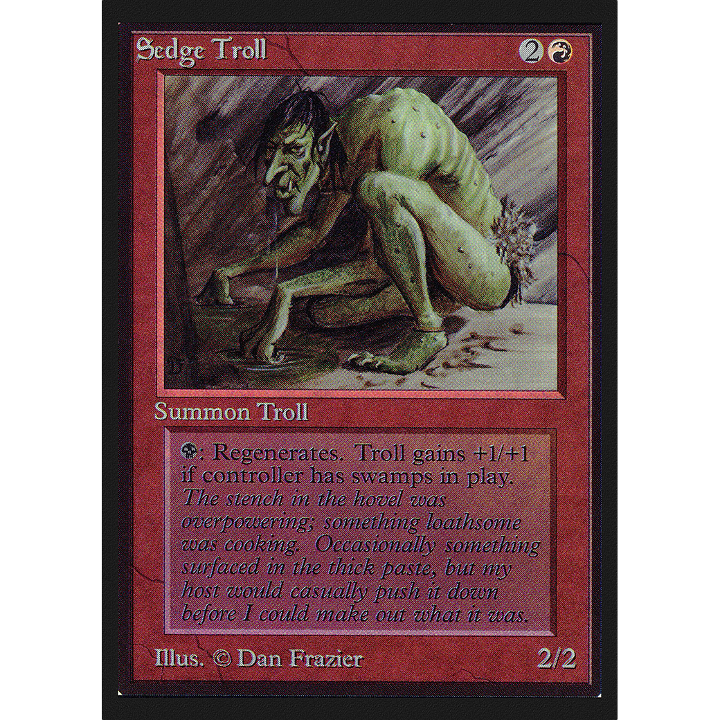 MTG Singles - Sedge Troll - International Edition - Regular