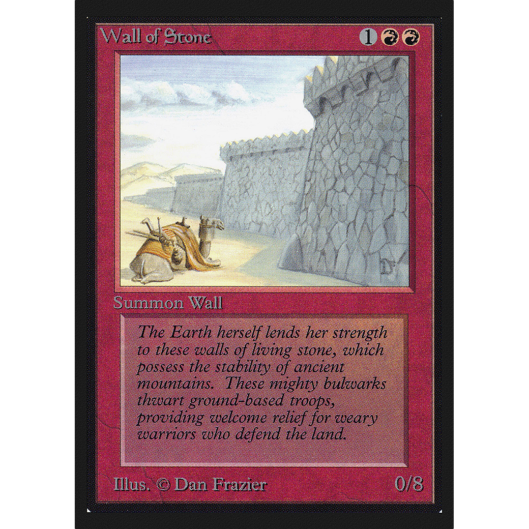 MTG Singles - Wall of Stone - International Edition - Regular