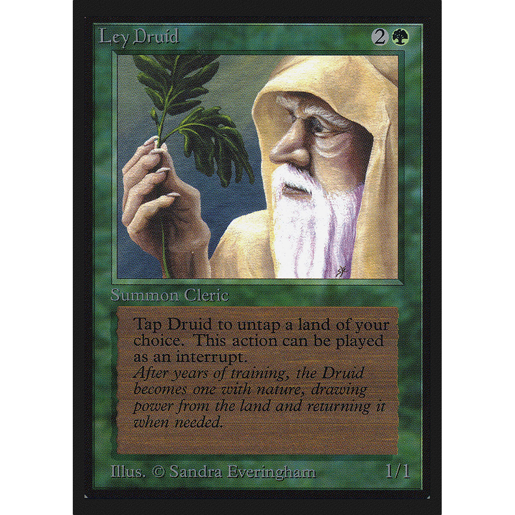 MTG Singles - Ley Druid - International Edition - Regular
