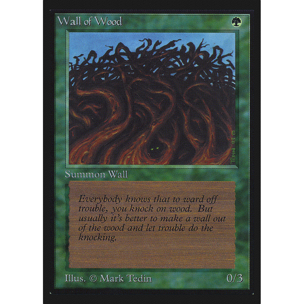 MTG Singles - Wall of Wood - International Edition - Regular