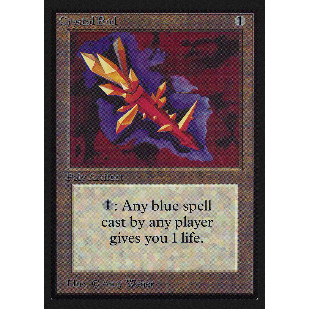 MTG Singles - Crystal Rod - International Edition - Regular