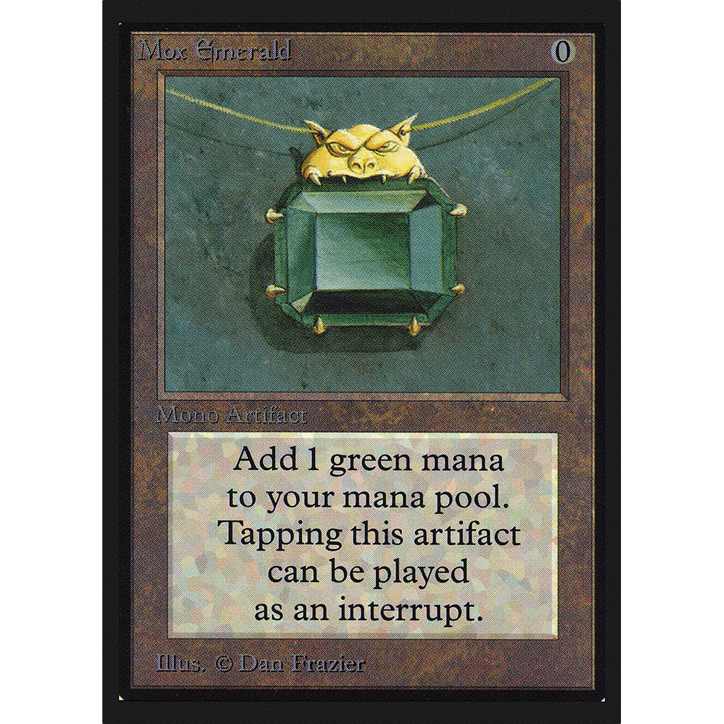MTG Singles - Mox Emerald - International Edition - 