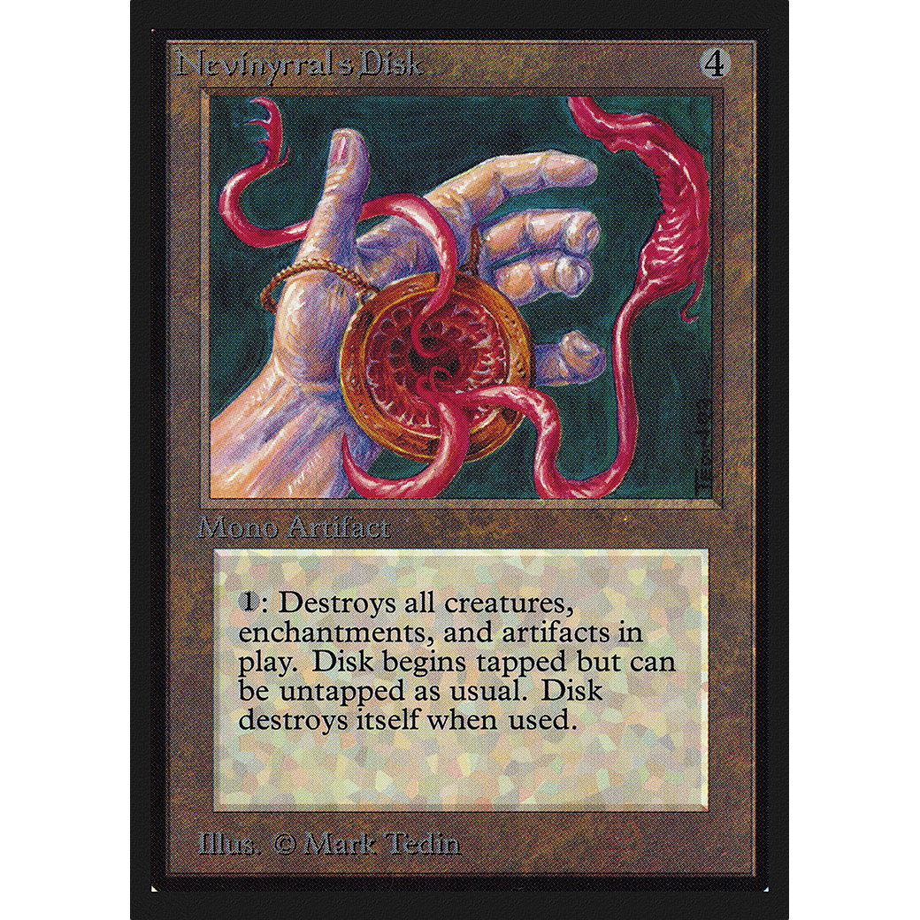 MTG Singles - Nevinyrral's Disk - International Edition - Regular