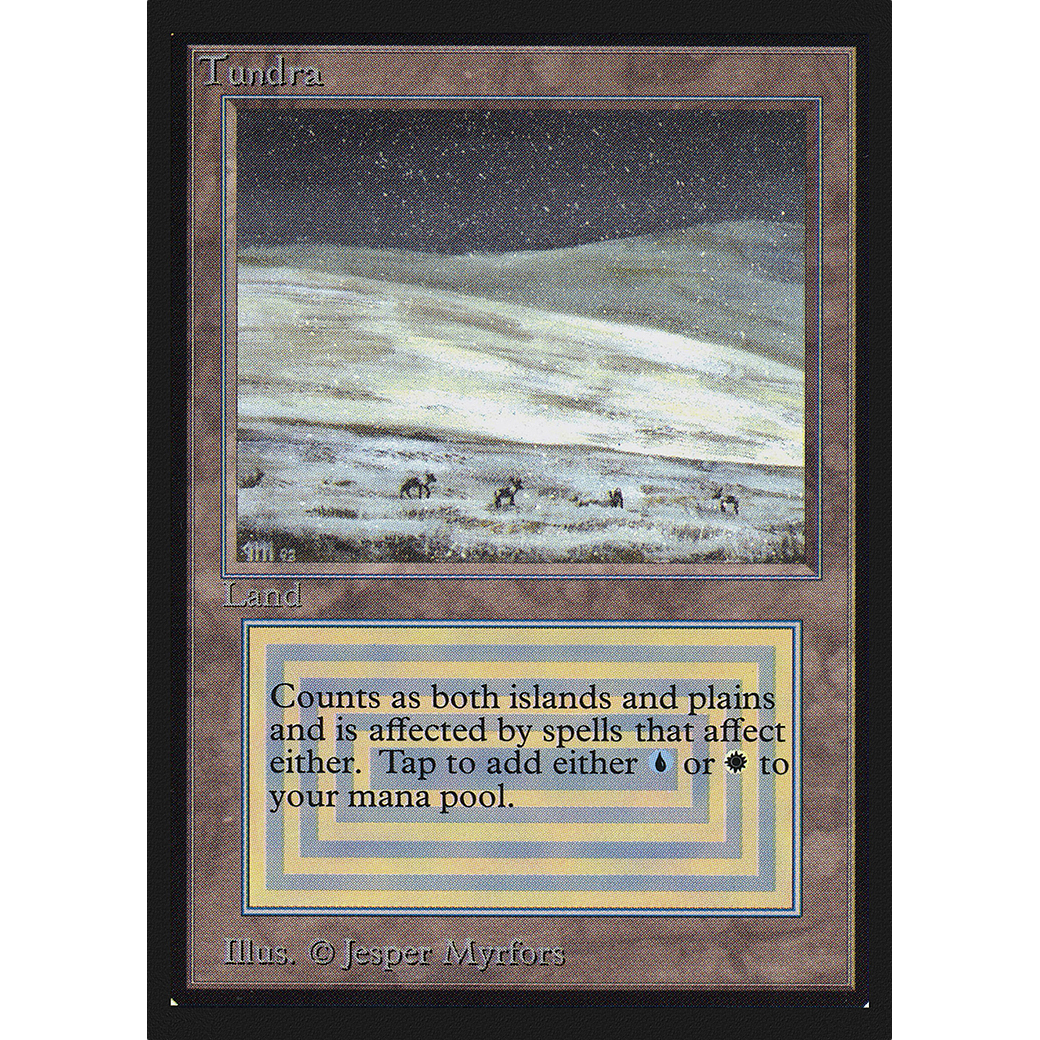 MTG Singles - Tundra - International Edition - 
