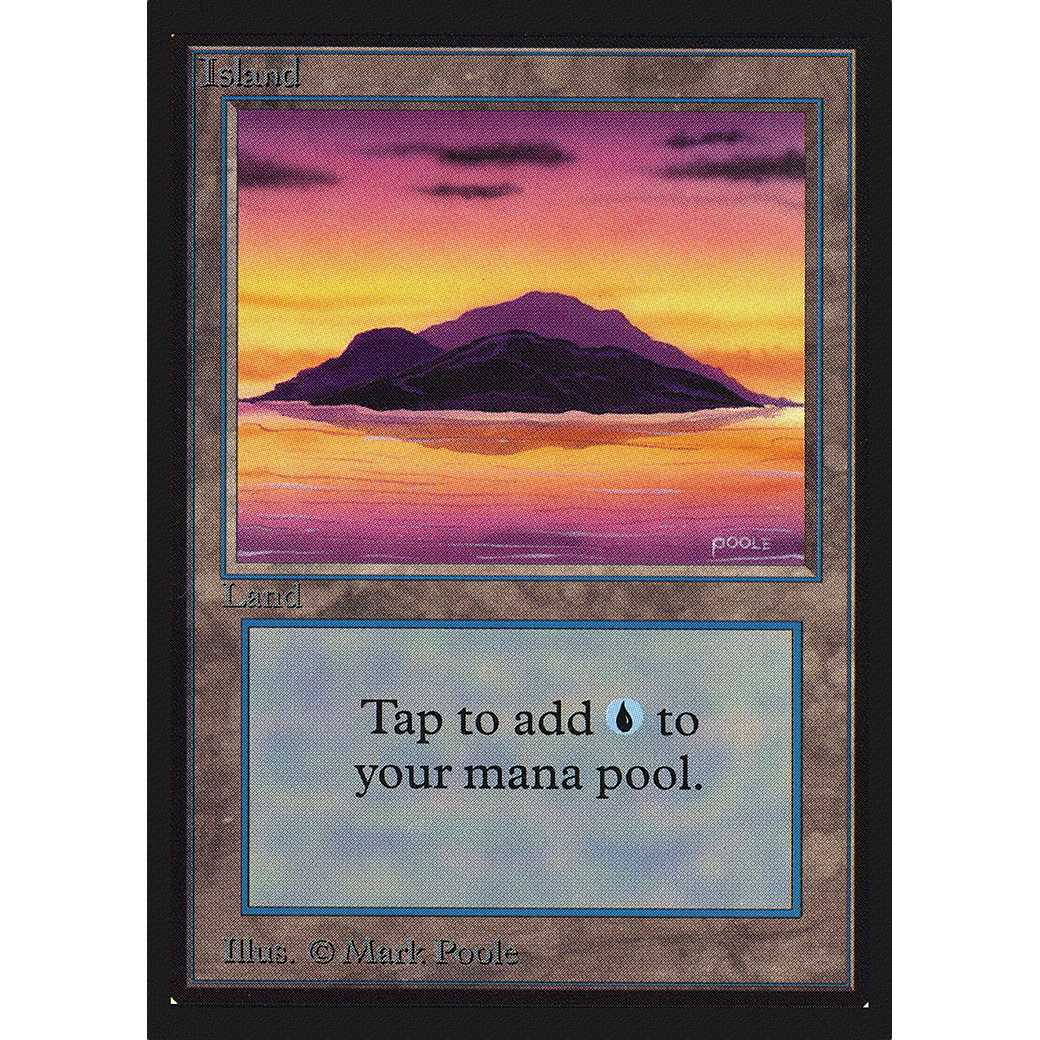 MTG Singles - Island (V.1) - International Edition - Regular