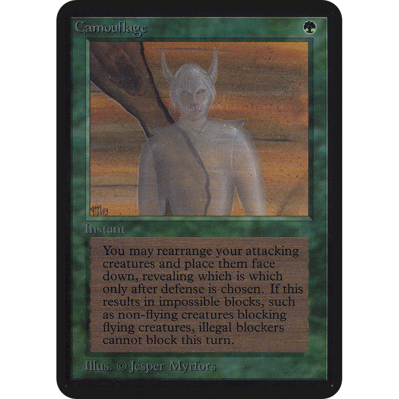 Magic the Gathering Camouflage - Alpha NM