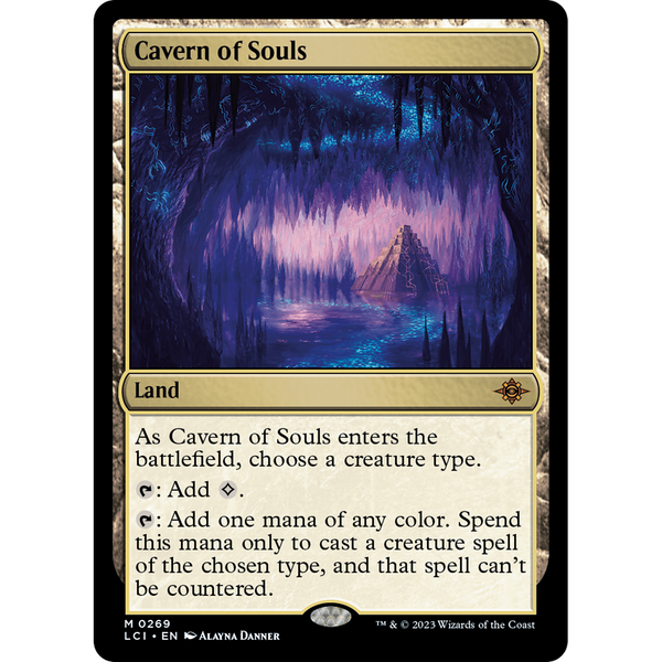 Magic the Gathering Cavern of Souls - The Lost Caverns of Ixalan NM