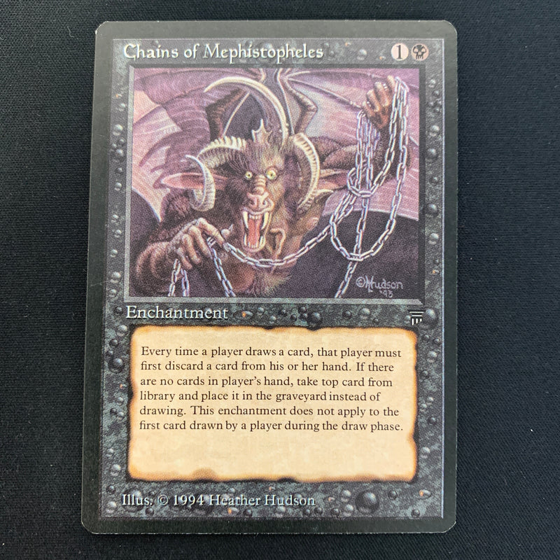 Magic the Gathering Chains of Mephistopheles - Legends 