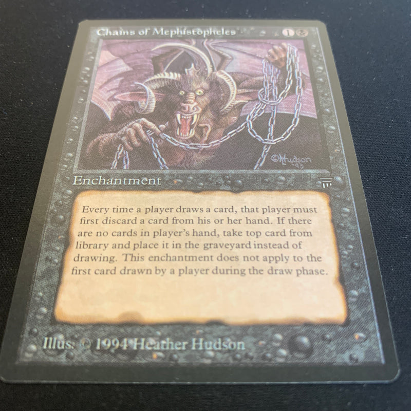 Magic the Gathering Chains of Mephistopheles - Legends 