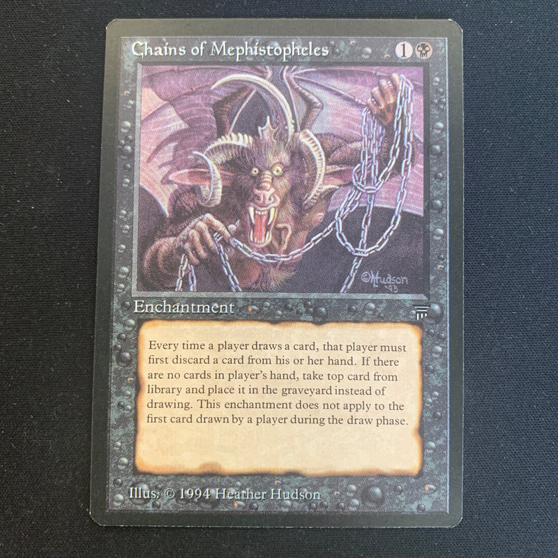 Magic the Gathering Chains of Mephistopheles - Legends 