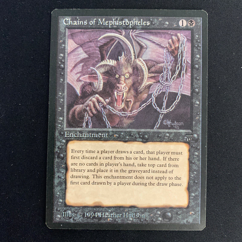 Magic the Gathering Chains of Mephistopheles - Legends 