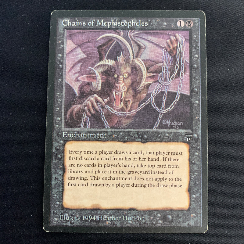 Magic the Gathering Chains of Mephistopheles - Legends 