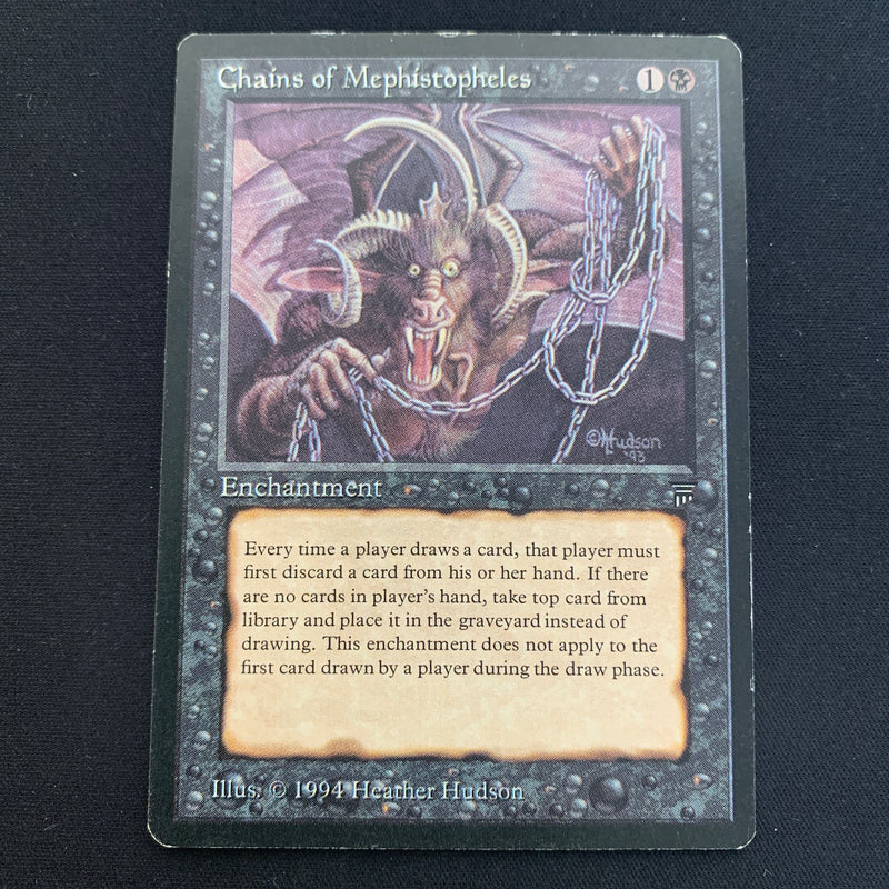 Magic the Gathering Chains of Mephistopheles - Legends 