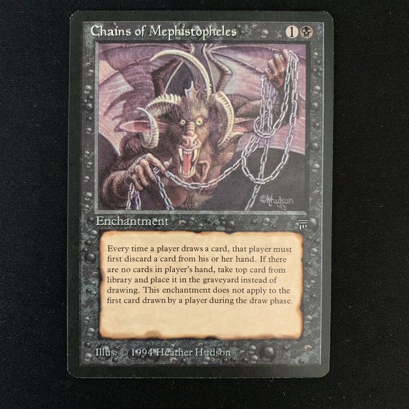 Magic the Gathering Chains of Mephistopheles - Legends 