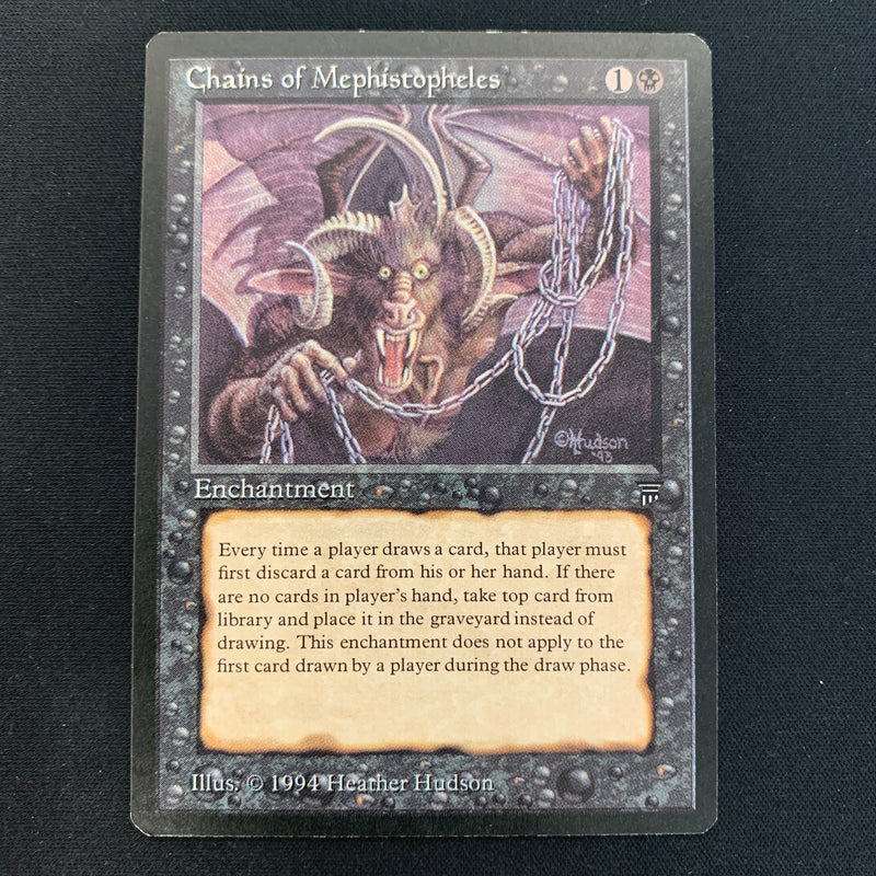 Magic the Gathering Chains of Mephistopheles - Legends 