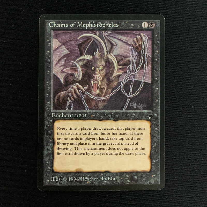 Magic the Gathering Chains of Mephistopheles - Legends 