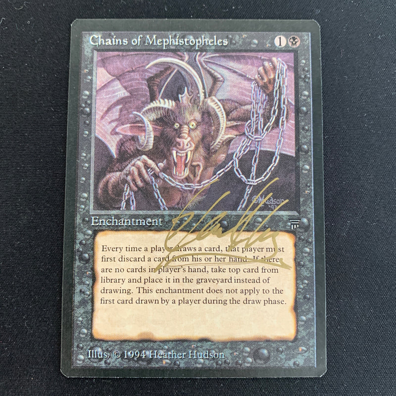 Magic the Gathering Chains of Mephistopheles - Legends 