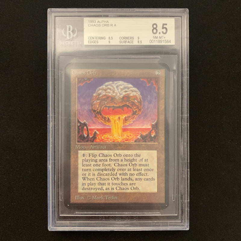 Magic the Gathering Chaos Orb - Alpha BGS 8.5 - 24747