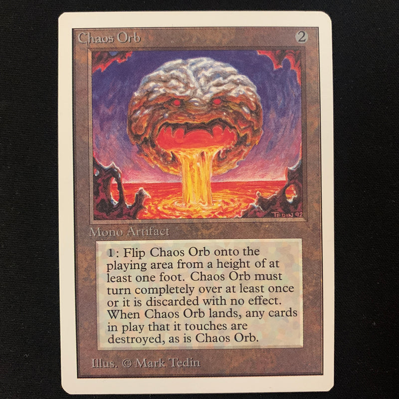 Magic the Gathering Chaos Orb - Unlimited NM - 23836