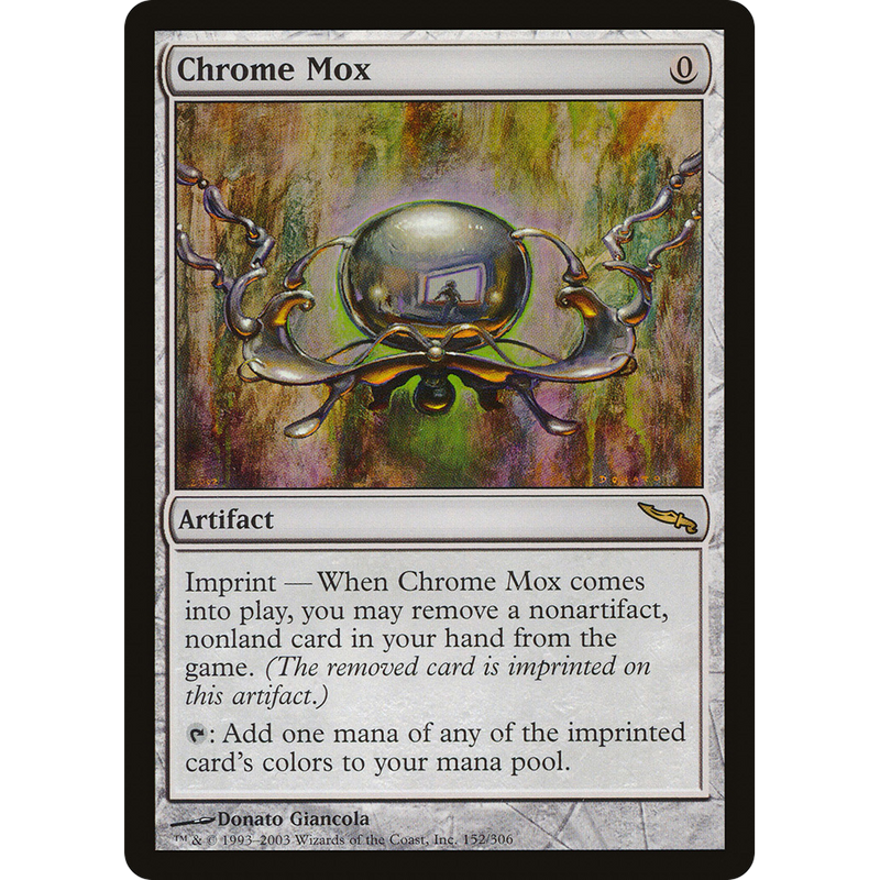 Magic the Gathering Chrome Mox - Mirrodin NM