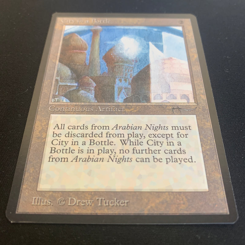 Magic the Gathering City in a Bottle - Arabian Nights 