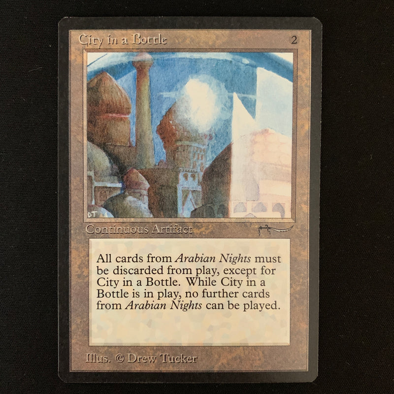 Magic the Gathering City in a Bottle - Arabian Nights 