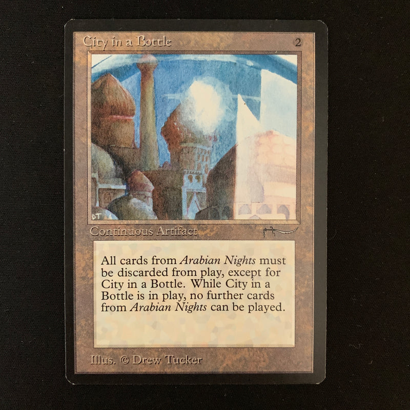 Magic the Gathering City in a Bottle - Arabian Nights 