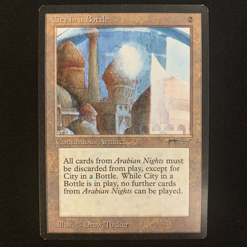 Magic the Gathering City in a Bottle - Arabian Nights 