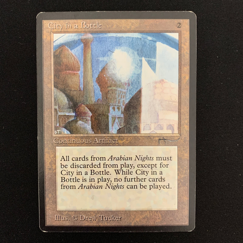 Magic the Gathering City in a Bottle - Arabian Nights 