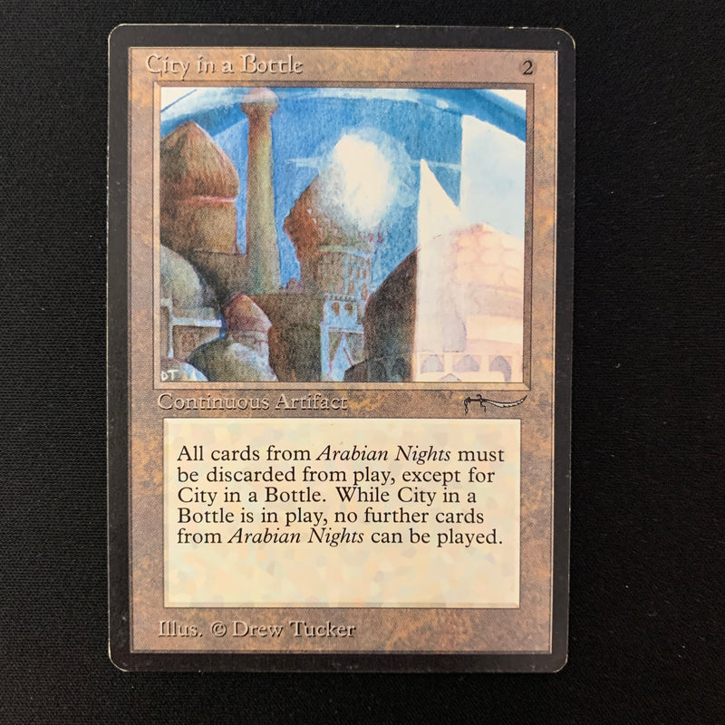 Magic the Gathering City in a Bottle - Arabian Nights 