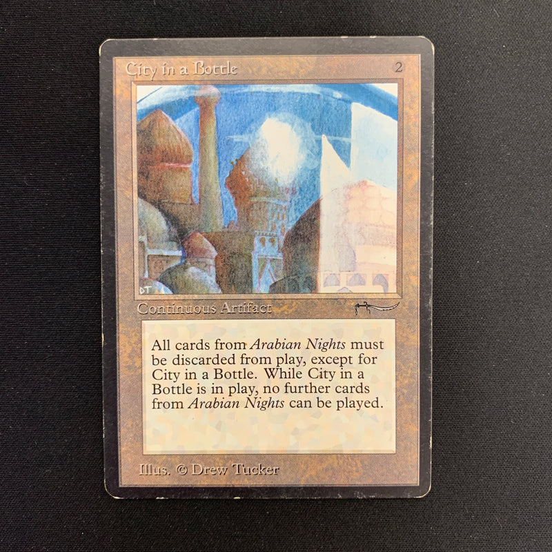 Magic the Gathering City in a Bottle - Arabian Nights 