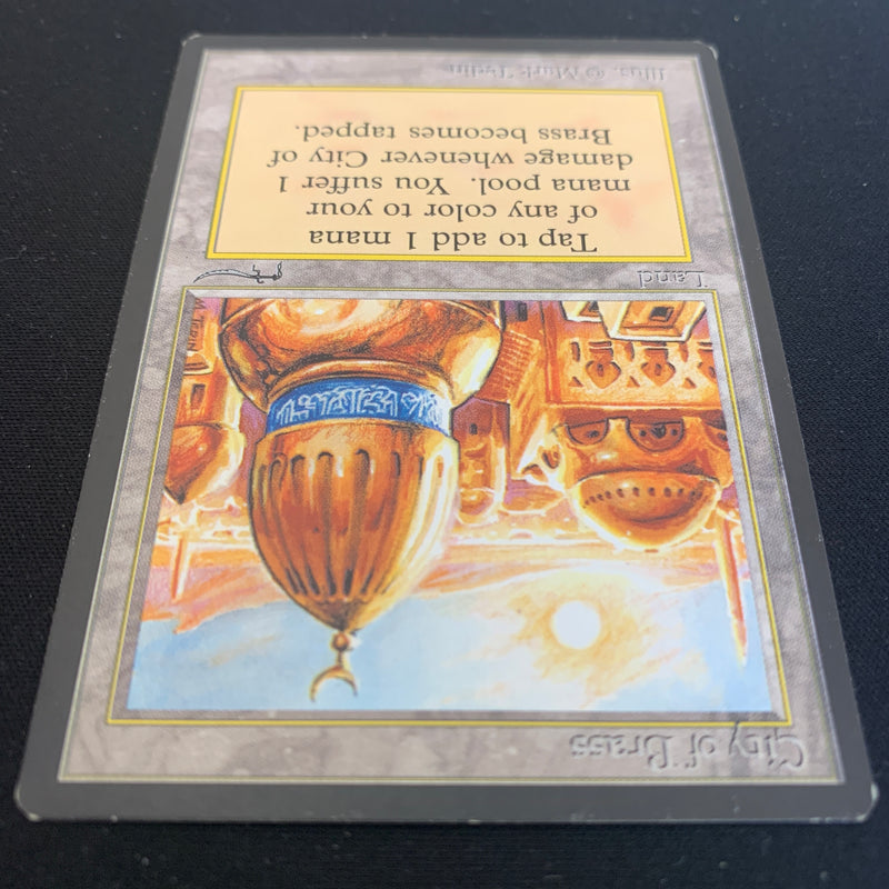 Magic the Gathering City of Brass - Arabian Nights 