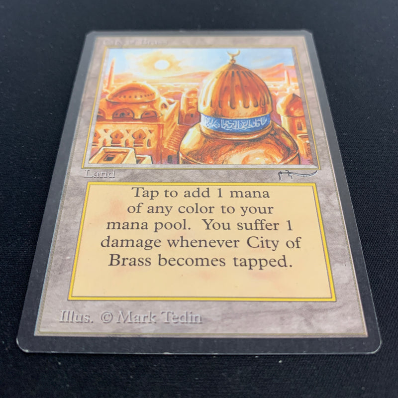 Magic the Gathering City of Brass - Arabian Nights 