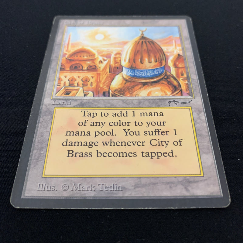 Magic the Gathering City of Brass - Arabian Nights 