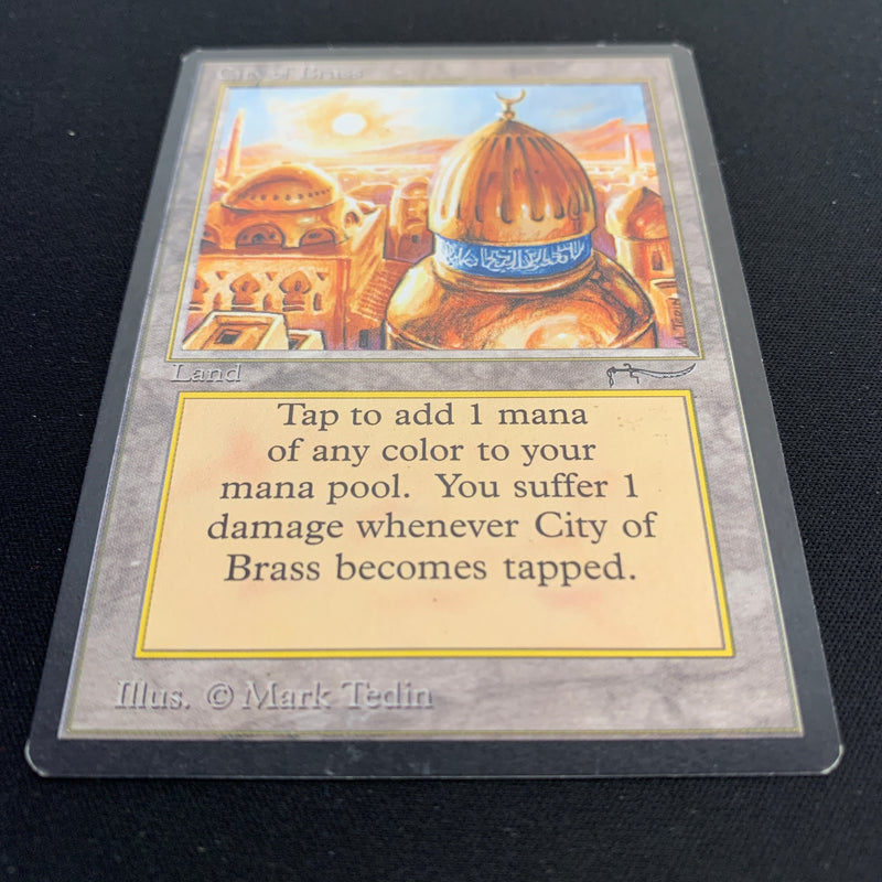 Magic the Gathering City of Brass - Arabian Nights 