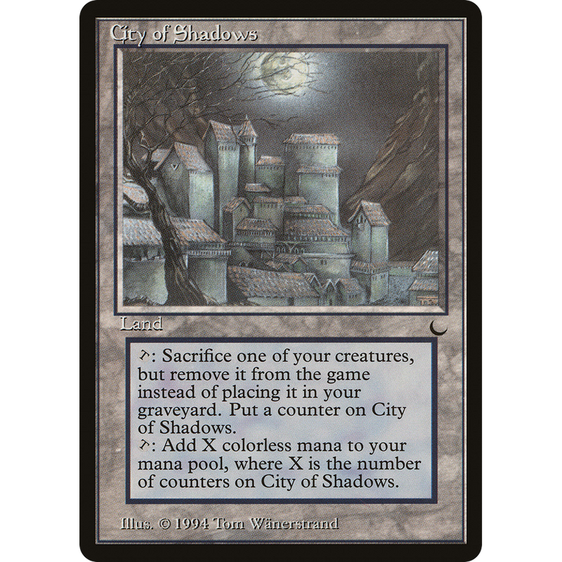 Magic the Gathering City of Shadows - The Dark NM