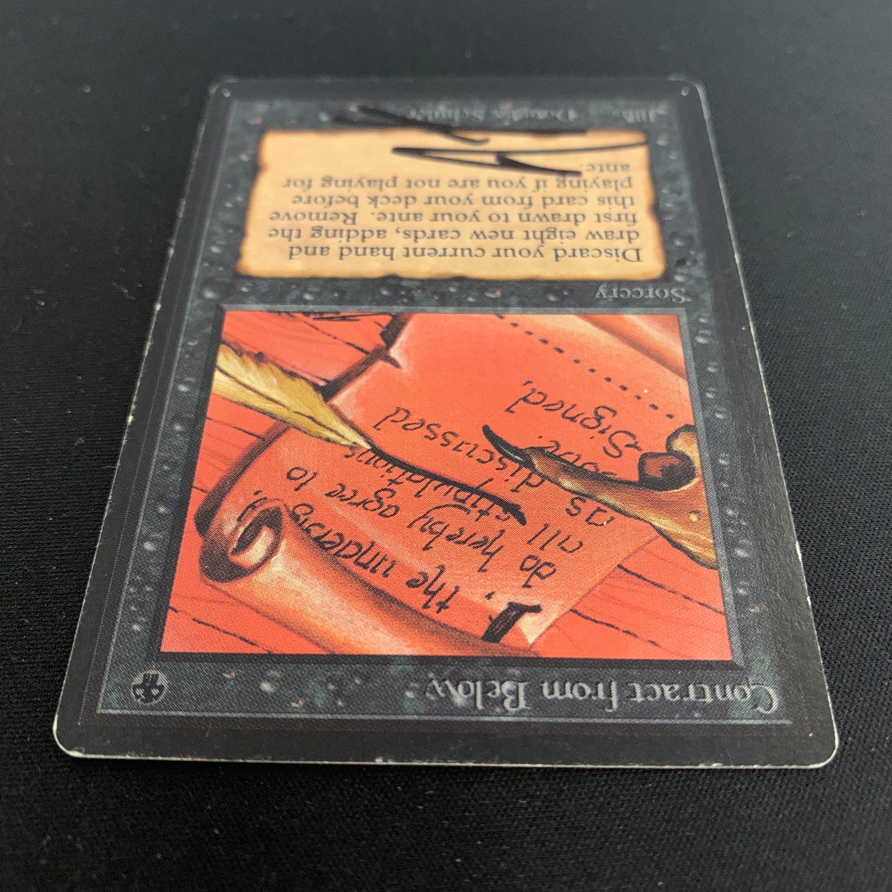 MTG Singles - Contract from Below - Beta - 