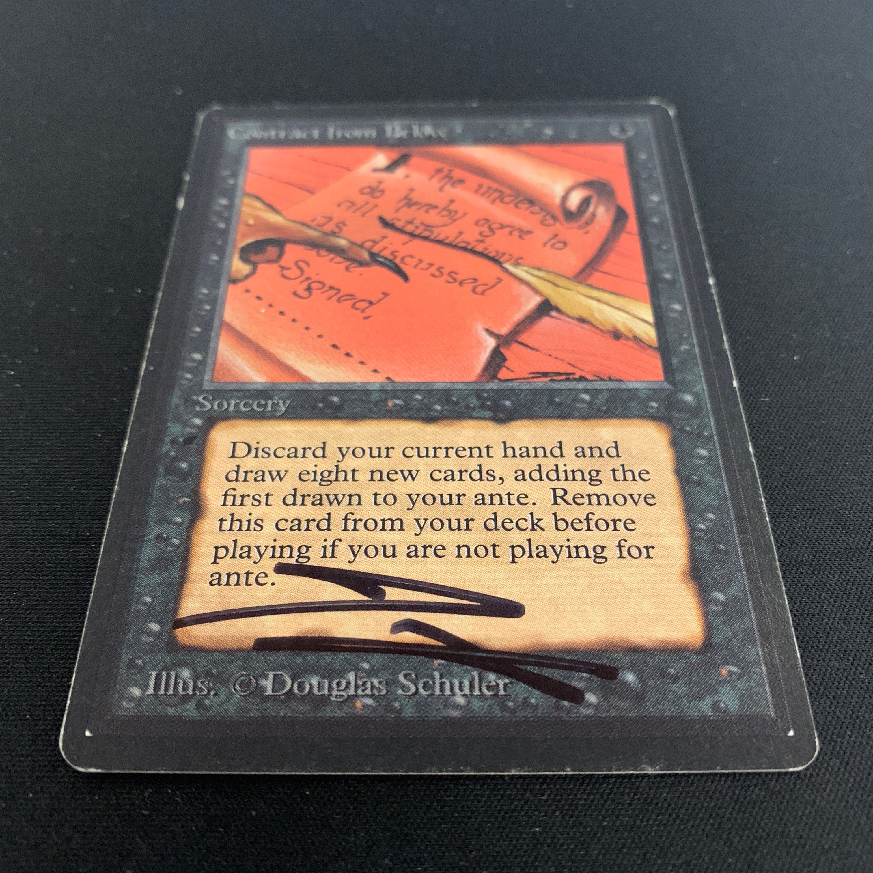 MTG Singles - Contract from Below - Beta - 