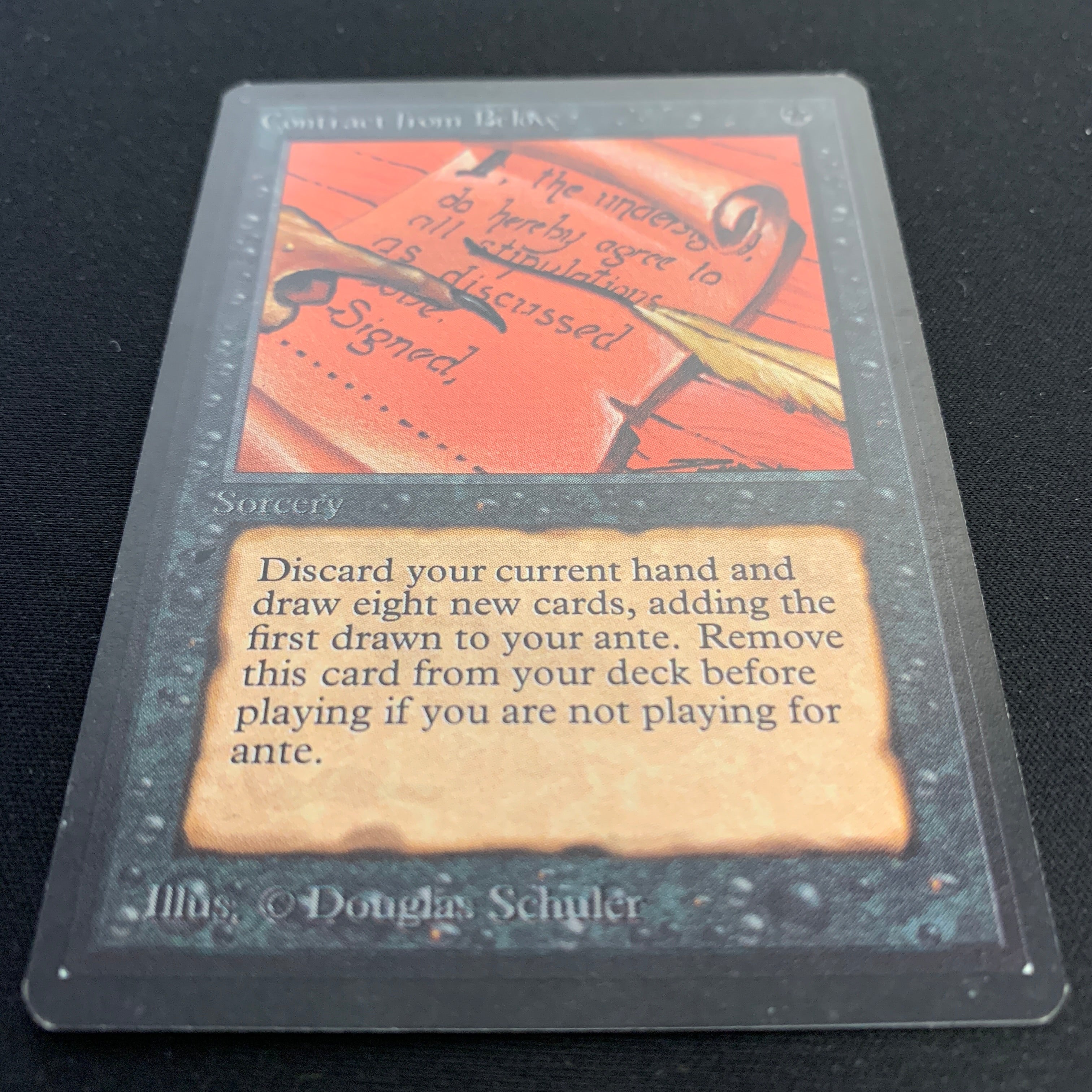 MTG Singles - Contract from Below - Beta - 