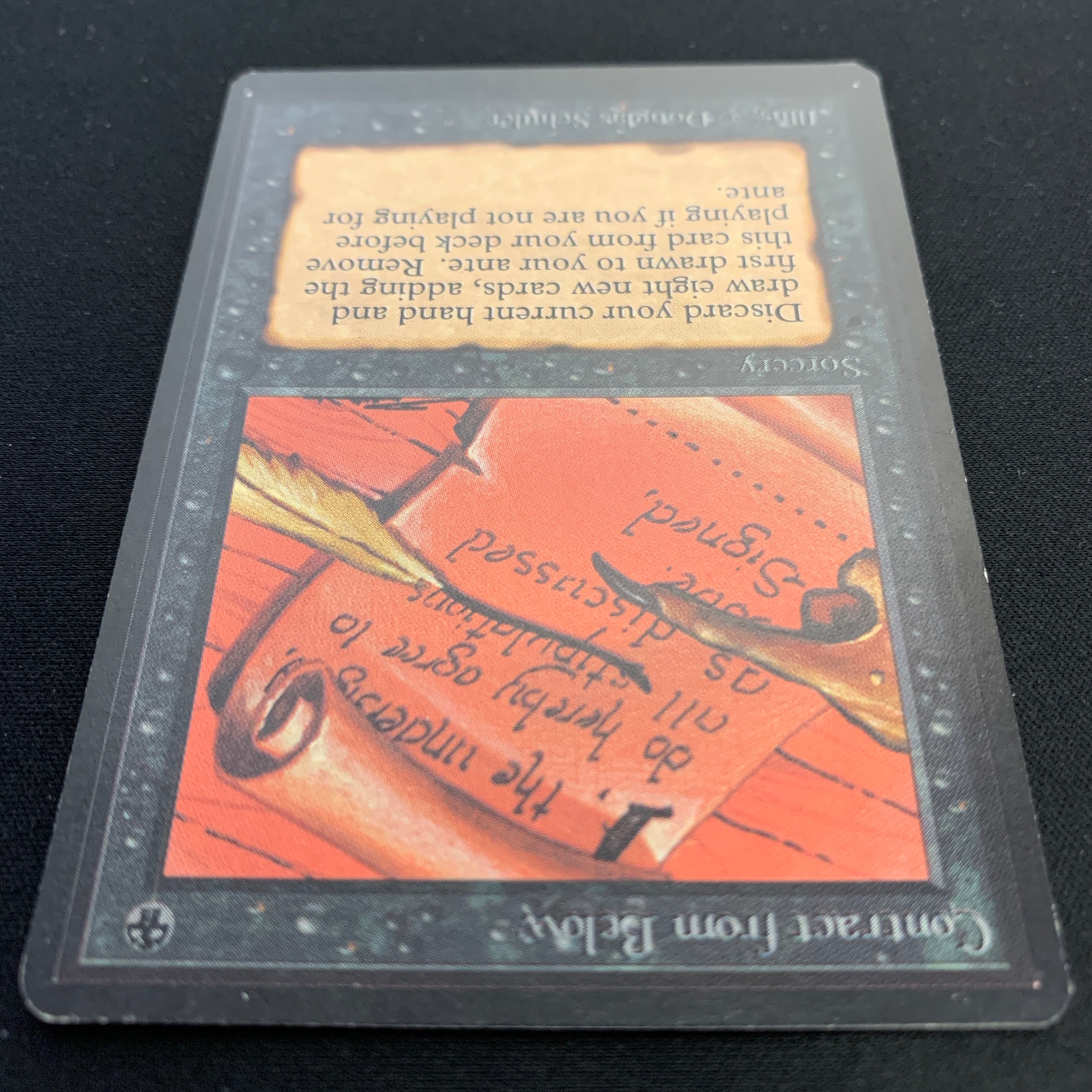 MTG Singles - Contract from Below - Beta - 