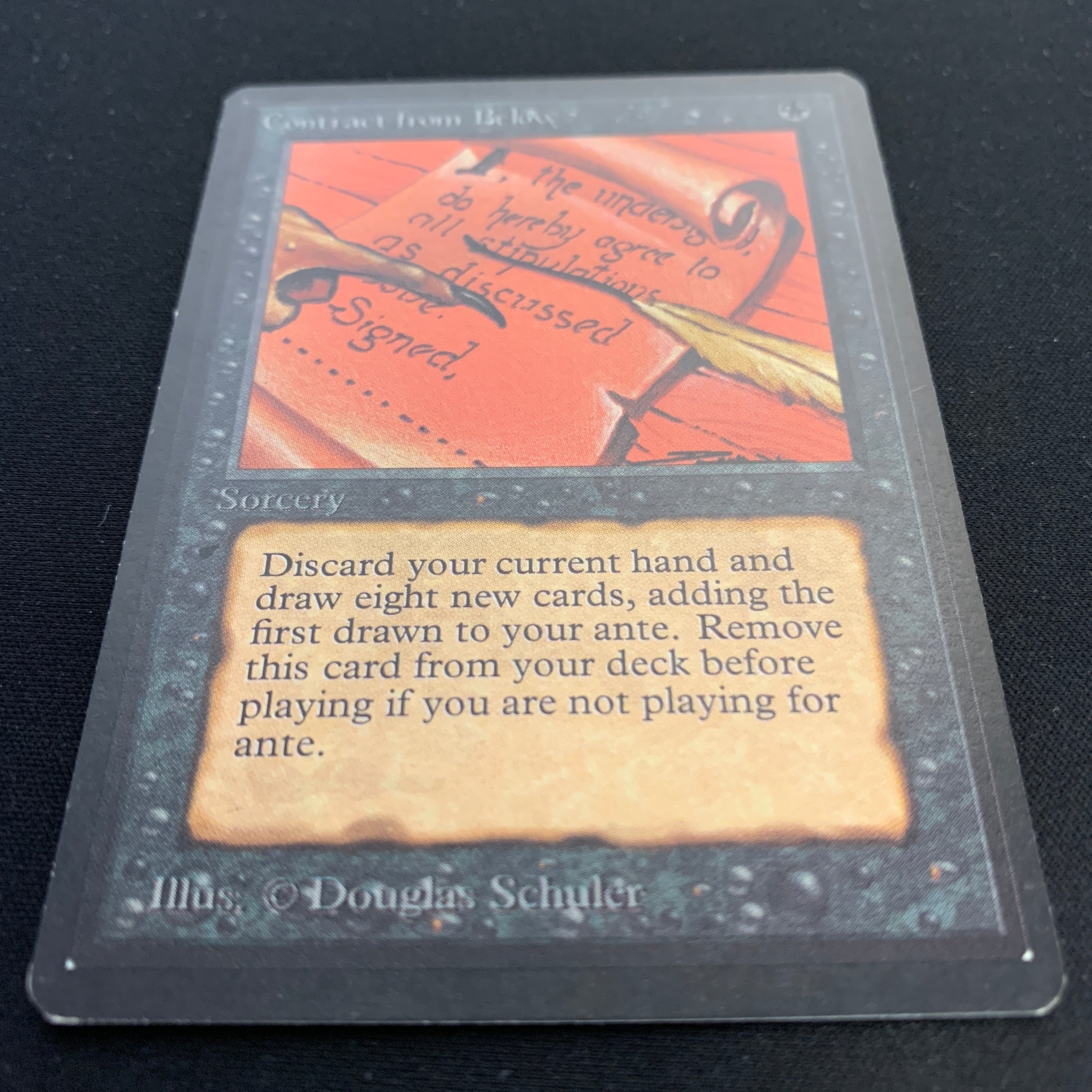 MTG Singles - Contract from Below - Beta - 