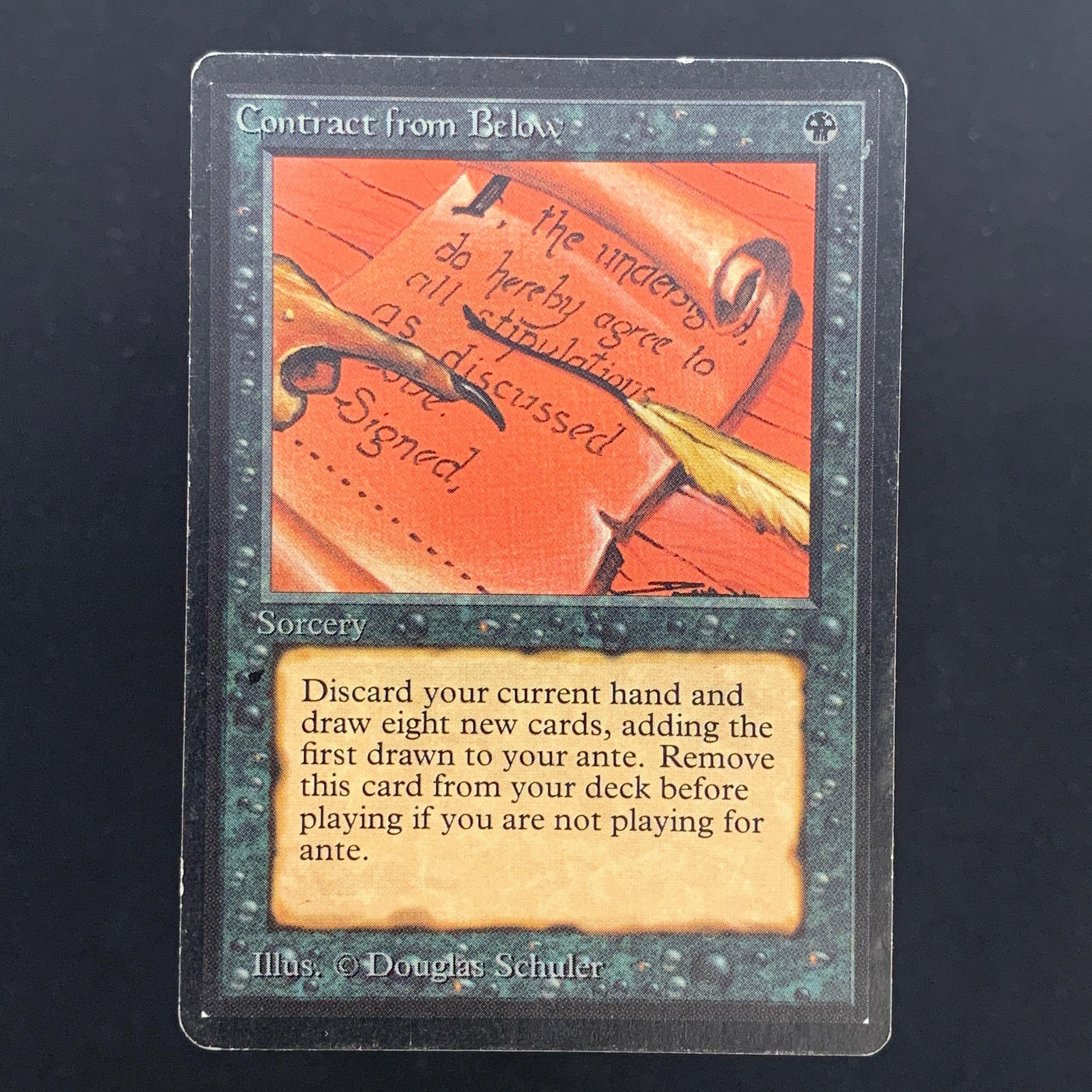 MTG Singles - Contract from Below - Beta - 