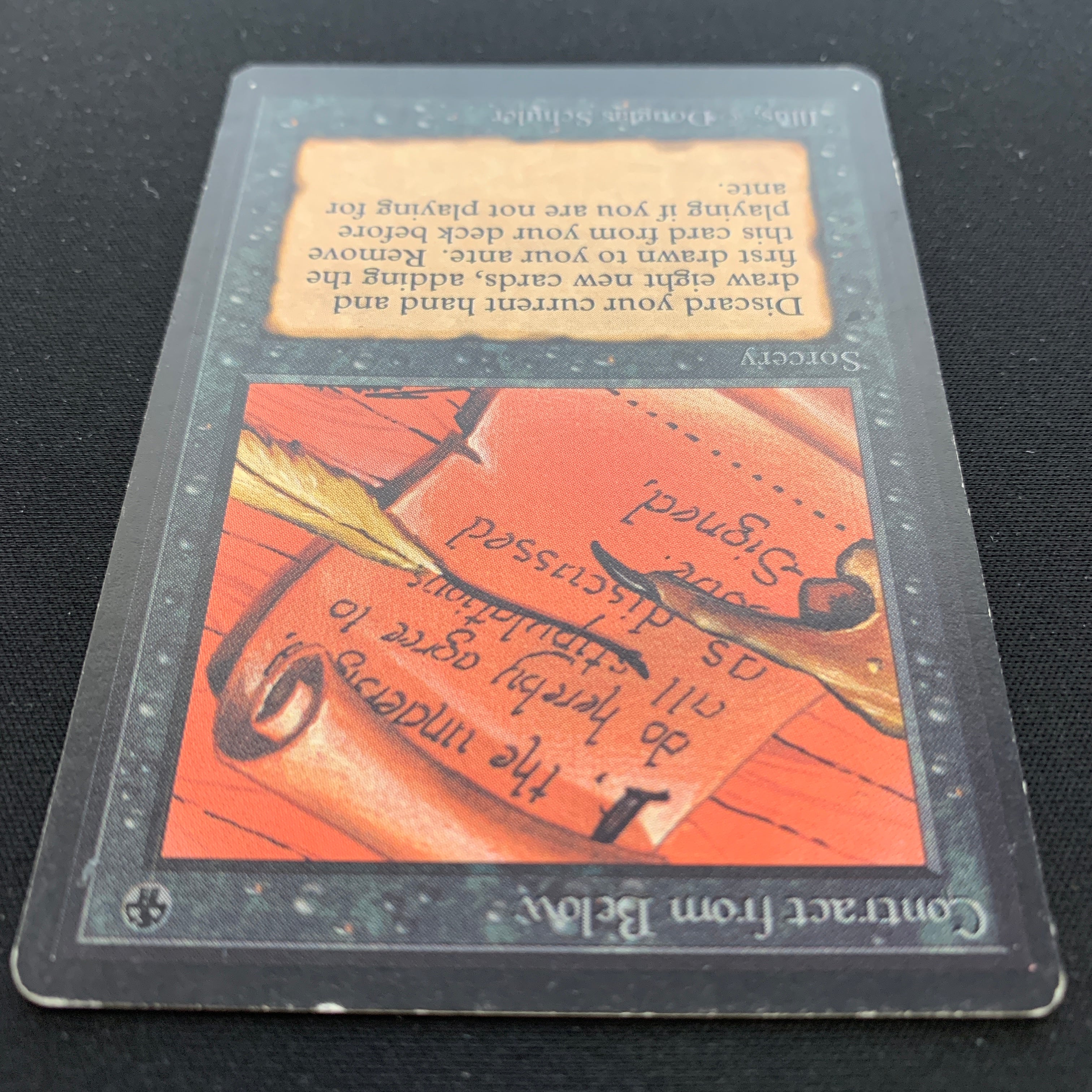 MTG Singles - Contract from Below - Beta - 